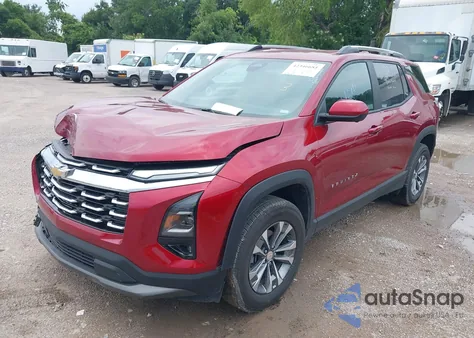 2025 Chevrolet Equinox Lt из США, поврежденный, VIN 3GNAXHEG0SL201530